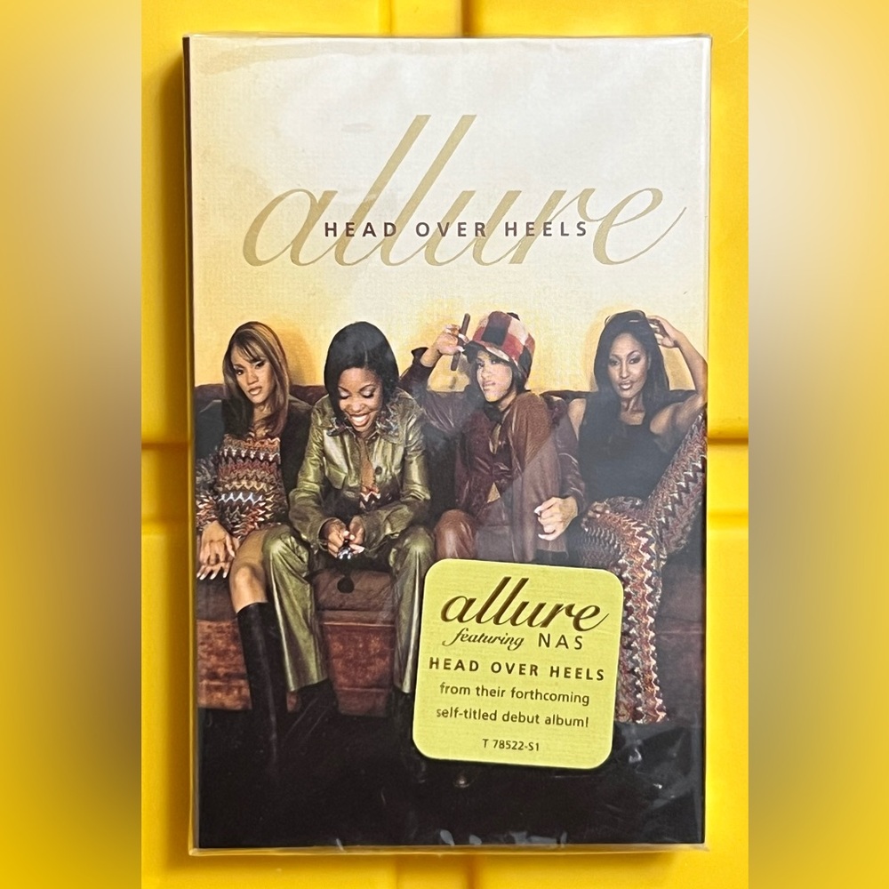 Allure featuring Nas – Head Over Heels (Cassette Single) [1997] • Brand New